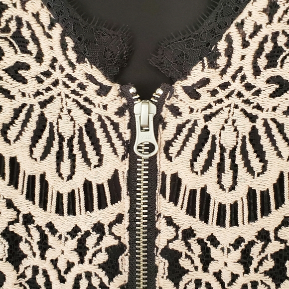 Chelsea28 Sz XXS 3/4 Sleeve Lace Cocktail Dress - Picture 6 of 8
